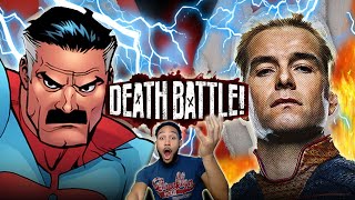 HE NEED SOME MILK OmniMan VS Homelander DeathBattle Reaction [upl. by Lunetta714]