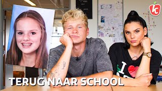 1 DAG TERUG NAAR SCHOOL met FAMKE LOUISE  Kalvijn [upl. by Kepner364]