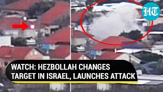 Hezbollahs Fresh Attack After Revealing War Plan Talks With Hamas Targets Israeli Town After IDF [upl. by Ainoet48]