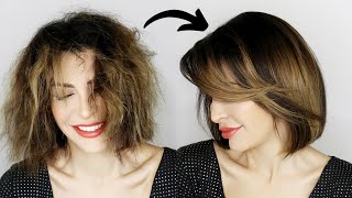 Blow Dryer Brush  QUICK amp EASY Tips to get FrizzFree Voluminous Hair [upl. by Marcille]