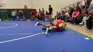 Adrian Arbelo 2023 Sean Felkins HS Duals vs Robbinsville HS [upl. by Gnos]