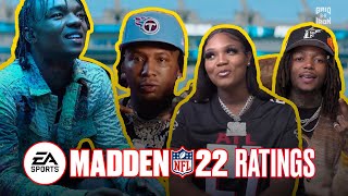 Swae Lee Moneybagg Yo Sally Sossa and JID Give Themselves Madden 22 Ratings 👀 [upl. by Ardussi678]