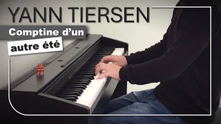 Yann Tiersen Comptine dun autre été Laprèsmidi  pianoteq [upl. by Lavicrep]