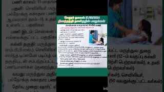 சென்னை மாநகராட்சி வேலை வாய்ப்பு [upl. by Ereveniug]