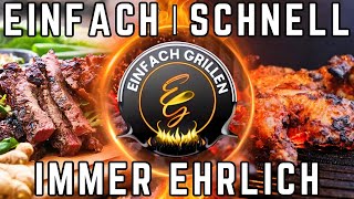 Einfach Grillen Channel Trailer  easy Rezepte für jeden  unterhaltsam und ehrlich [upl. by Arrec411]