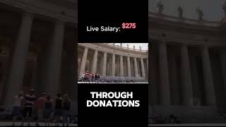 How Much Does Vatican City Make Per Year vatican networth income [upl. by Aimit]