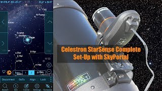 Celestron StarSense SetUp Alignment amp Calibration with SkyPortal [upl. by Akayas924]