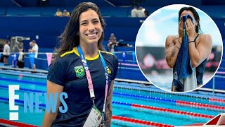 Brazil Swimmer Ana Carolina Vieira BANISHED After Leaving Olympic Village  2024 Olympics  E News [upl. by Aseefan]