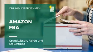 AmazonFBA richtig versteuern [upl. by Penland]