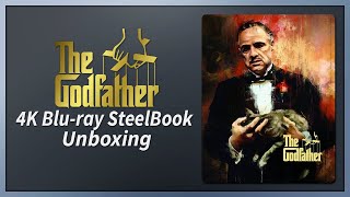 The Godfather 4K Bluray SteelBook Unboxing [upl. by Redmer]