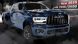 New 2025 RAM 2500 and 3500 HD  FIRST LOOK at Refreshed RAM Heavy Duty [upl. by Bron]