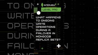 What happens to ongoing write operations during a failover in MongoDB replica sets interview [upl. by Esra]