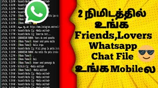 how to export whatsapp chat to another phonehow to export chat from whatsappexport chat RDS TECH [upl. by Alleinad]