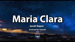 Maria Clara Janah Rapas x Pjansein Lyrics Video Tiktok Trend [upl. by Jegar]