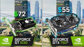 GT 1030 vs GTX 750 Ti  Test in 6 Games [upl. by Ateuqal]