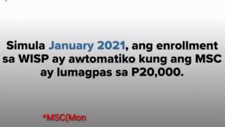 ANU ANG SSS WISPPROVIDENT FUND AT BAGONG CONTRIBUTIONS STARTING JAN2021 [upl. by Clarice]