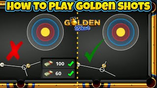 HOW TO PLAY GOLDEN LUCKY SHOT IN 8 BALL POOL  FOR BEGINNERS  🎱 [upl. by Llebasi]