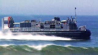 LCAC Military Hovercraft  No Beach Out of Reach [upl. by Nessnaj]