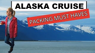 WHAT TO PACK FOR AN ALASKAN CRUISE  Cruise Tips [upl. by Treat]