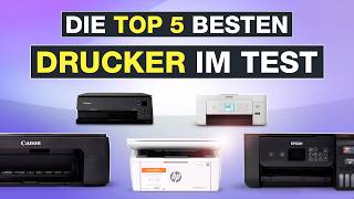 Drucker Test 2024  Die aktuell besten Multifunktionsdrucker im Vergleich  Testventure [upl. by Atiekal]