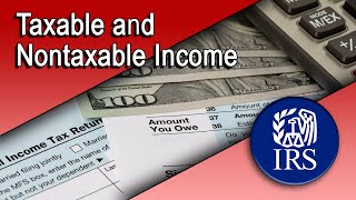 Taxable and Nontaxable Income [upl. by Neeuq]