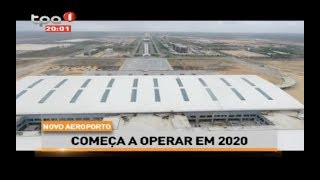 Novo Aeroporto de Luanda Começa a Operar em 2020 [upl. by Brosy]