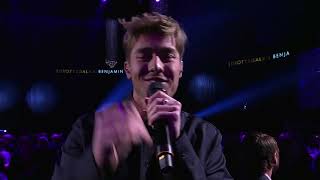 Idrottsgalan 2020 Benjamin Ingrosso  Dance you off [upl. by Ogdan]