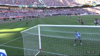 River Plate 1 vs Lanus 0 18° fecha del inicial 2012 Full HD [upl. by Suirauqram]