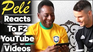 Pelé reacts to F2 Freestylers YouTube Videos [upl. by Sitoel]