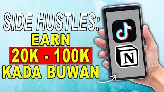 10 Side Hustles Na MagpapaQuit Sayo sa Work Earn 20k  100k per month [upl. by Siuoleoj303]