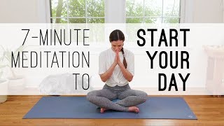 7Minute Meditation to Start Your Day [upl. by Admama]