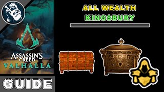 Assassins Creed Valhalla Kingsbury  All Wealth Gear amp Key Locations [upl. by Jamesy]