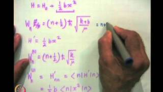 Mod10 Lec40 Time Independent Perturbation Theory [upl. by Nefets641]