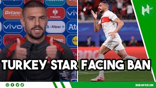 Turkey star Demiral facing BAN over ‘inappropriate’ gesture [upl. by Ahselaf31]