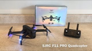 SJRC F11 PRO Drone Review TomTop [upl. by Stephenie426]