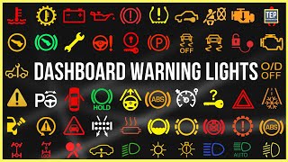 Every Dashboard Warning Lights in Your Car Explained  Part  1 [upl. by Ellierim]