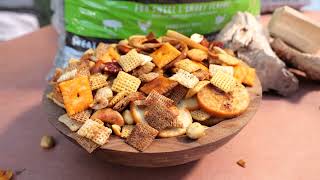 Ultimate Smoked Chex Mix Recipe A Smoky Twist on Your Favorite Snack 🍿🔥 [upl. by Eedyah167]