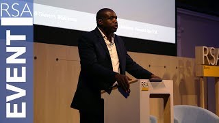 Justice for All  The Rt Hon David Lammy MP  RSA Replay [upl. by Langbehn]