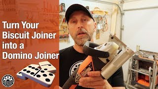 Turn Your Biscuit Joiner Into a Domino Joiner [upl. by Moreno]