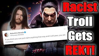 Tekken 8 Developer DESTROYS Racist Troll [upl. by Acsicnarf]