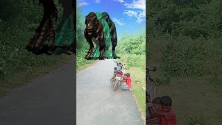 Real Jurassic world trex vs triceratops part 904 shorts dinosaur trex jurassicworld fight [upl. by Annol]