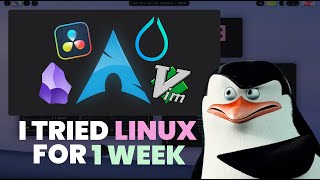 I tried Linux for a week it was terrible but amazing [upl. by Scrogan]