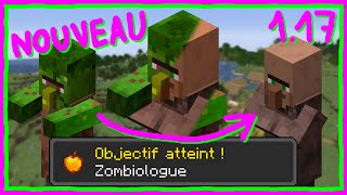 ZOMBIEVILLAGEOIS EN VILLAGEOIS TUTORIEL 117 Minecraft [upl. by Norehs]