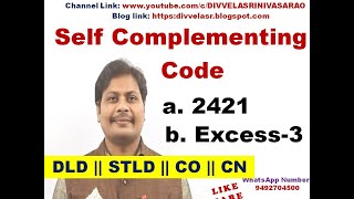 Self Complementing Code  Excess 3  2421  Digital logic designDLD STLD CO  DLD  DE [upl. by Roydd806]