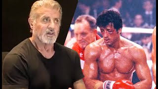 Sylvester Stallone  Last day of completing ROCKY 4 sylvester stallone movie news media [upl. by Toinette]