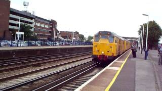 HD Network Rail Class 31 Gives It Some Juice [upl. by Akerdna202]