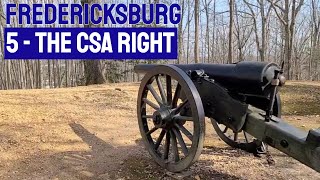 Fredericksburg Part 5 The Confederate Right Flank  History on Location [upl. by Zuliram]