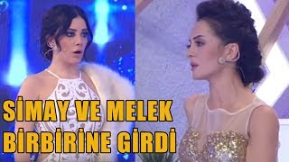 Simay Tokatlı Ve Melek Özçağan Birbirine Girdi [upl. by Malley]