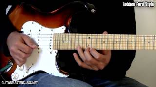 35 Blues Licks Guitar Lesson [upl. by Dominica]