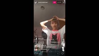 Grace Vanderwaal IG live Part II  Singing Impersonations Best Friend Questions QampA [upl. by Erb]